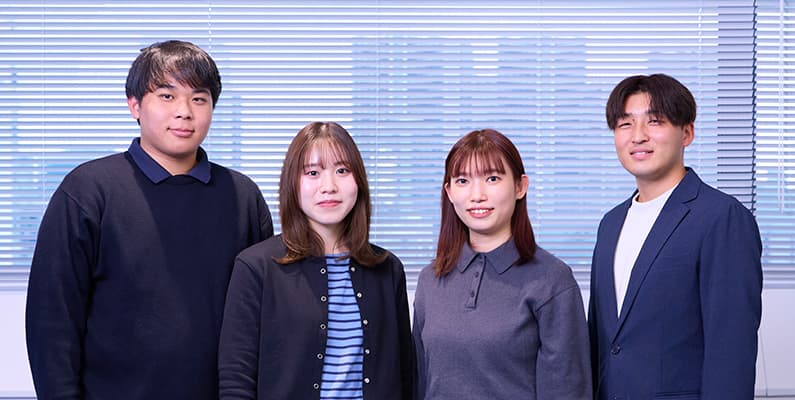 若手社員による座談会Vol.1それぞれが感じる“C-COM”で働く事の意味