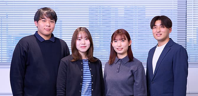 若手社員による座談会Vol.1それぞれが感じる“C-COM”で働く事の意味