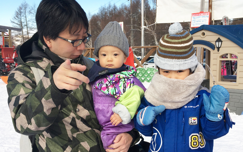 子どもと過ごす時間を大切にしています